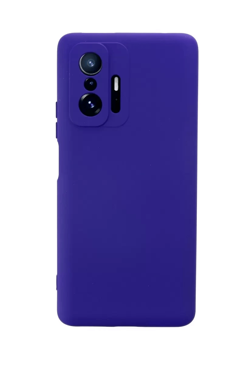 Xiaomi Mi 11T Pro Kılıf Nano içi Kadife Silikon - Mor