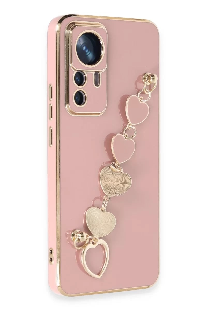 Xiaomi Mi 12T Pro Kılıf Esila Silikon - Pudra