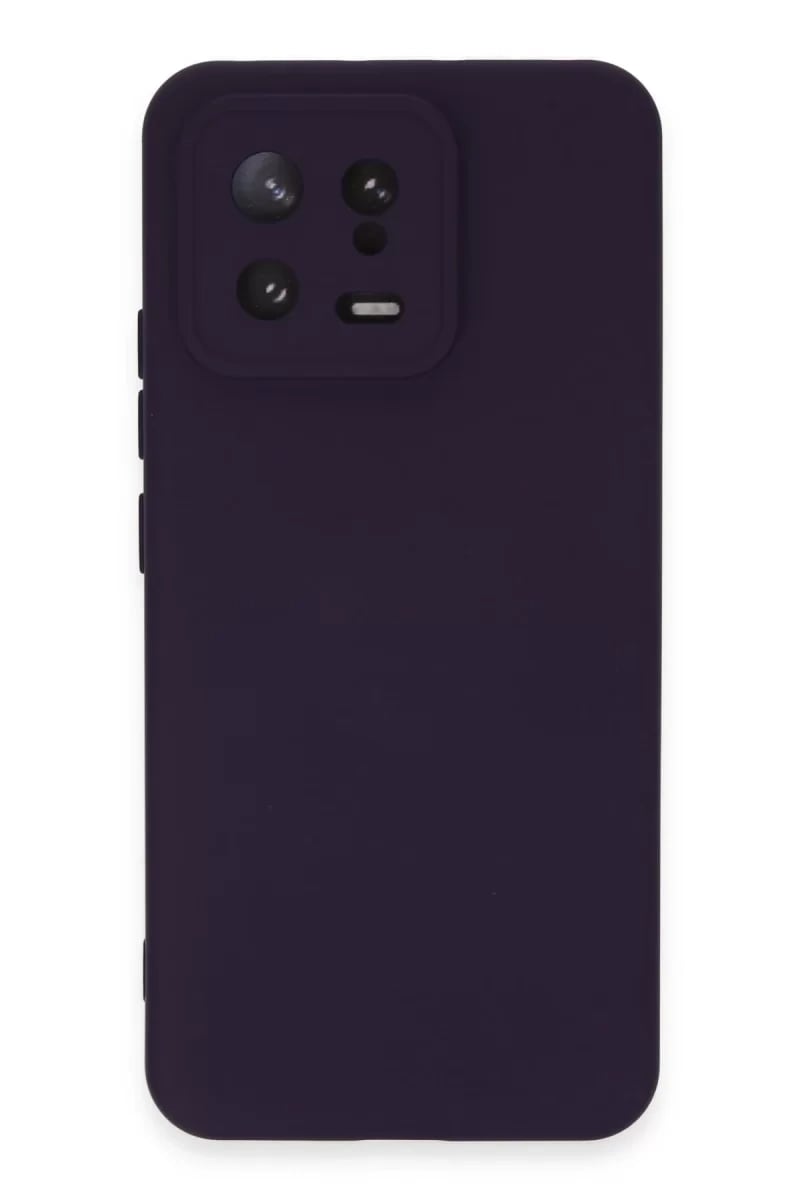 Xiaomi Mi 13 Kılıf Nano içi Kadife Silikon - Mor
