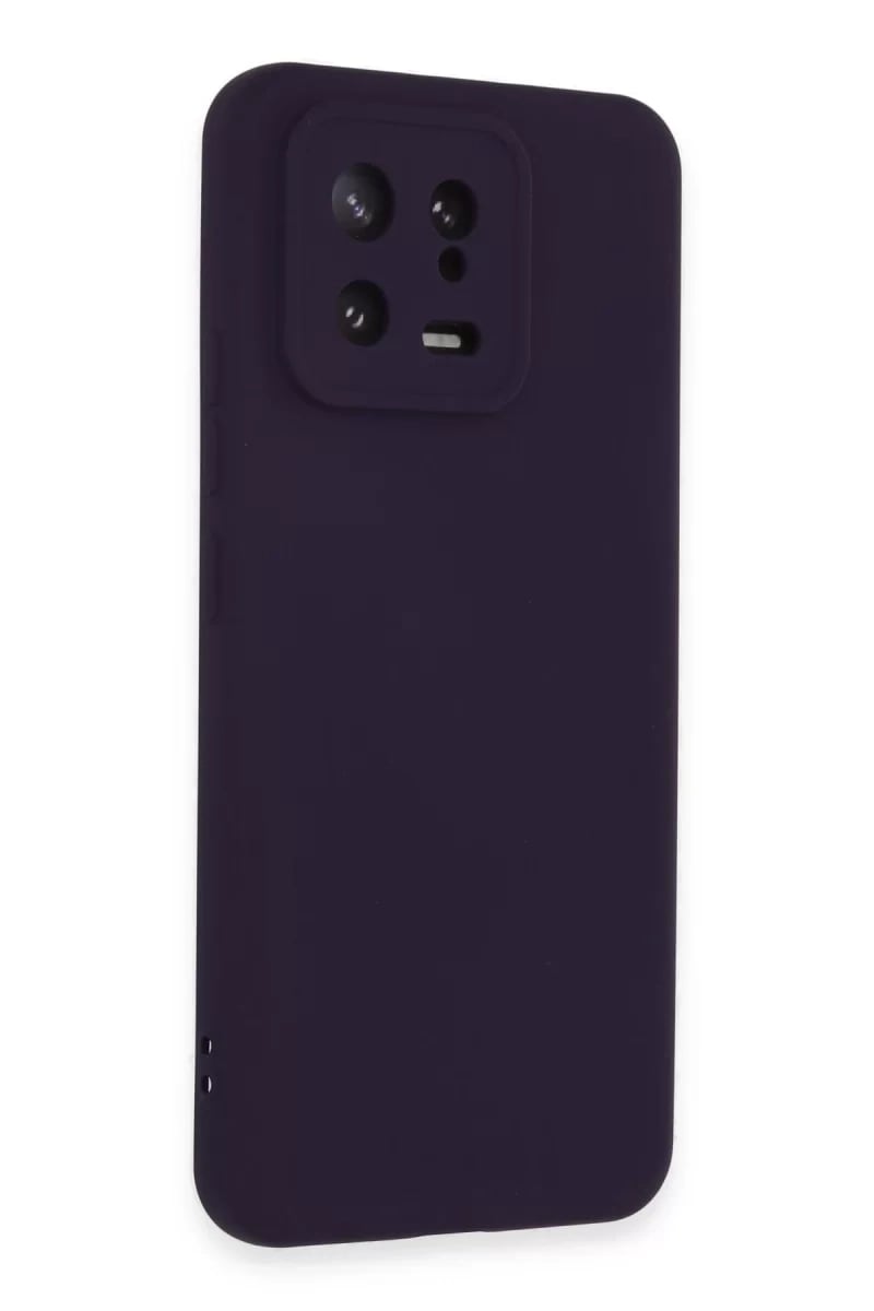 Xiaomi Mi 13 Kılıf Nano içi Kadife Silikon - Mor