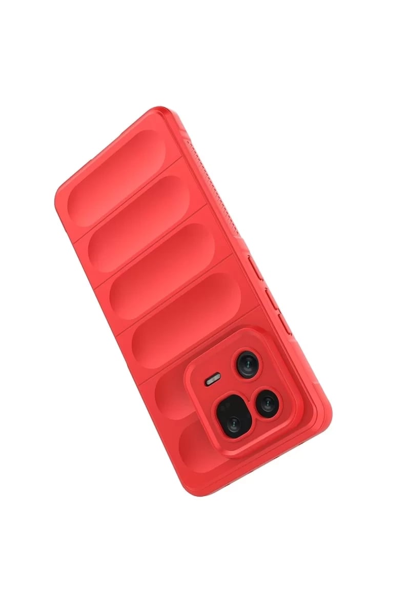 Xiaomi Mi 13 Kılıf Optimum Silikon - Kırmızı