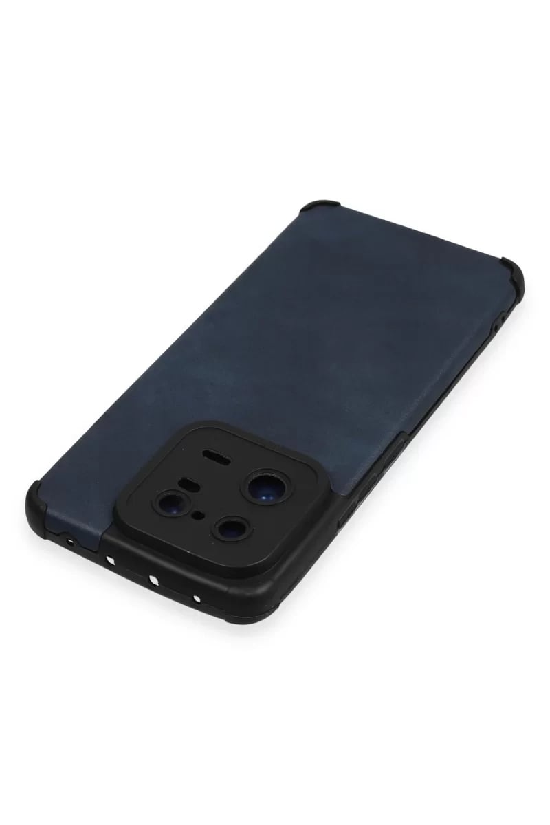 Xiaomi Mi 13 Pro Kılıf Loop Deri Silikon - Lacivert