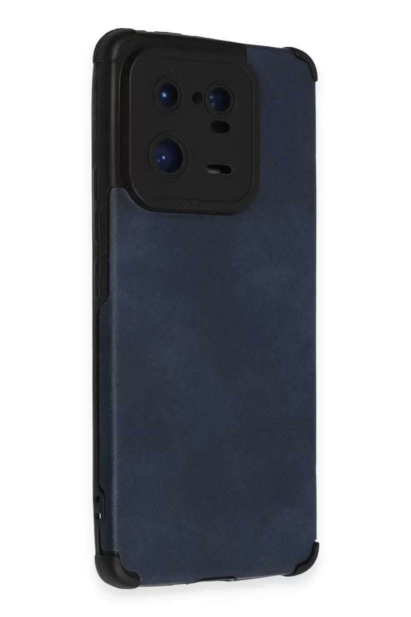 Xiaomi Mi 13 Pro Kılıf Loop Deri Silikon - Lacivert