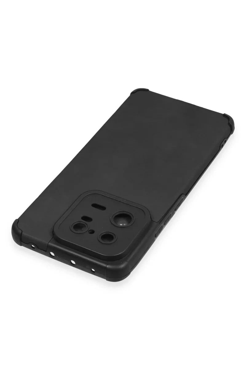 Xiaomi Mi 13 Pro Kılıf Loop Deri Silikon - Siyah