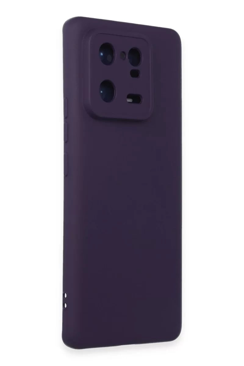 Xiaomi Mi 13 Pro Kılıf Nano içi Kadife Silikon - Mor