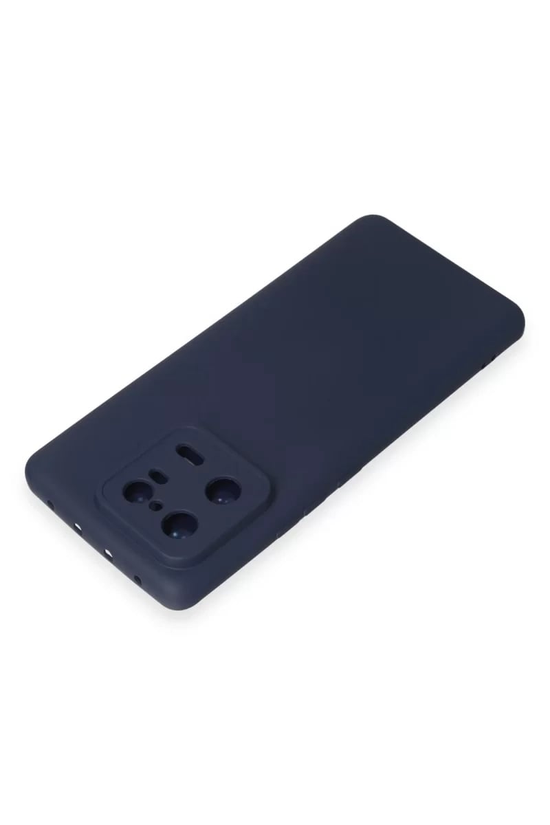 Xiaomi Mi 13 Pro Kılıf Nano içi Kadife Silikon - Lacivert