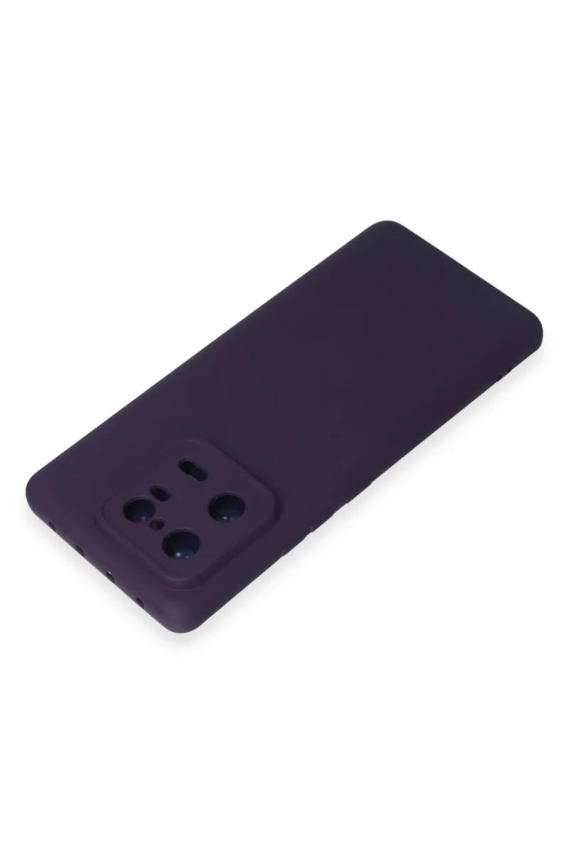 Xiaomi Mi 13 Pro Kılıf Nano içi Kadife Silikon - Mor