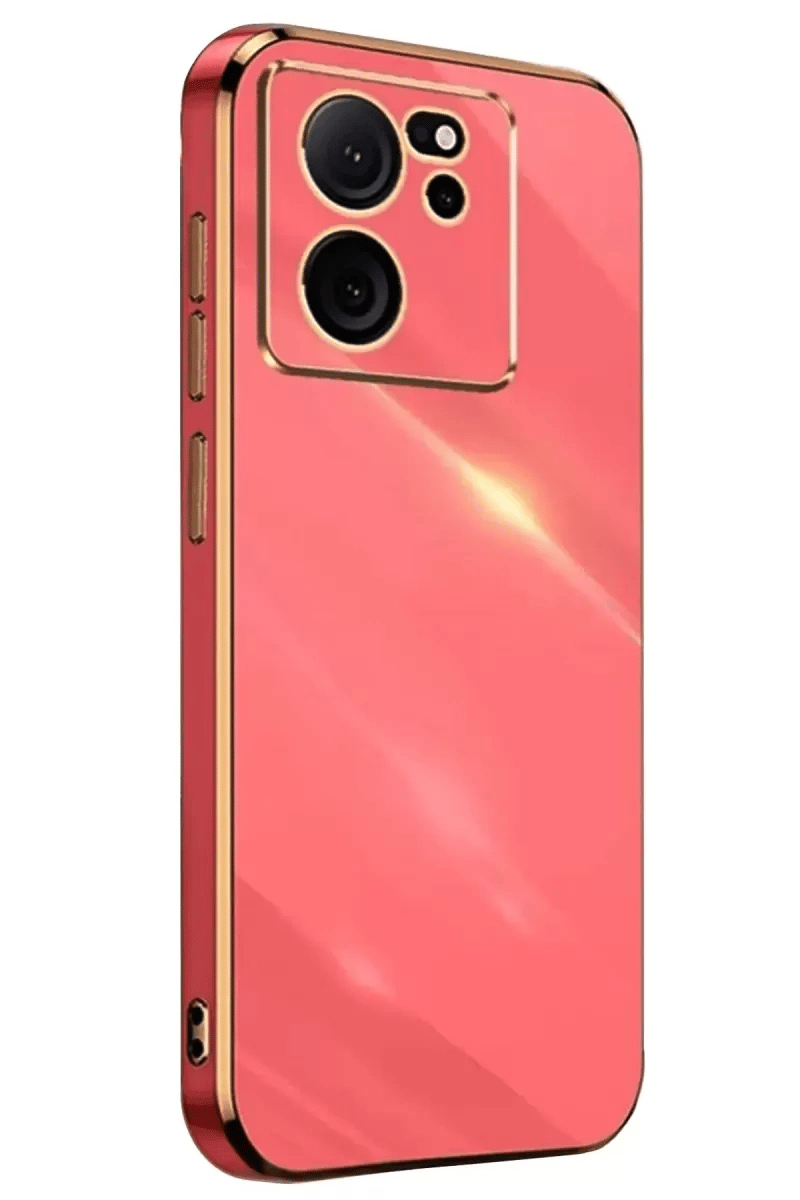 Xiaomi Mi 13T Pro Kılıf Volet Silikon - Kırmızı