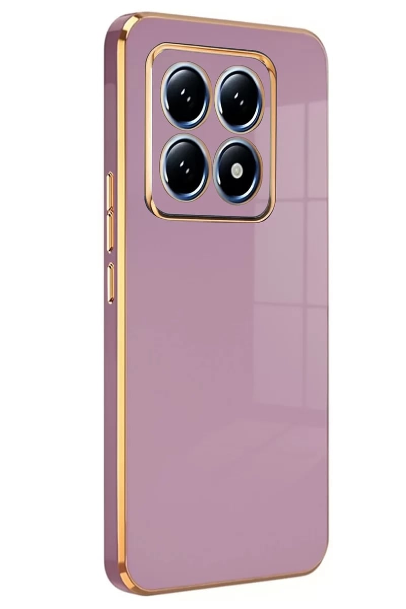 Xiaomi Mi 14T Pro Volet Silikon - Mor