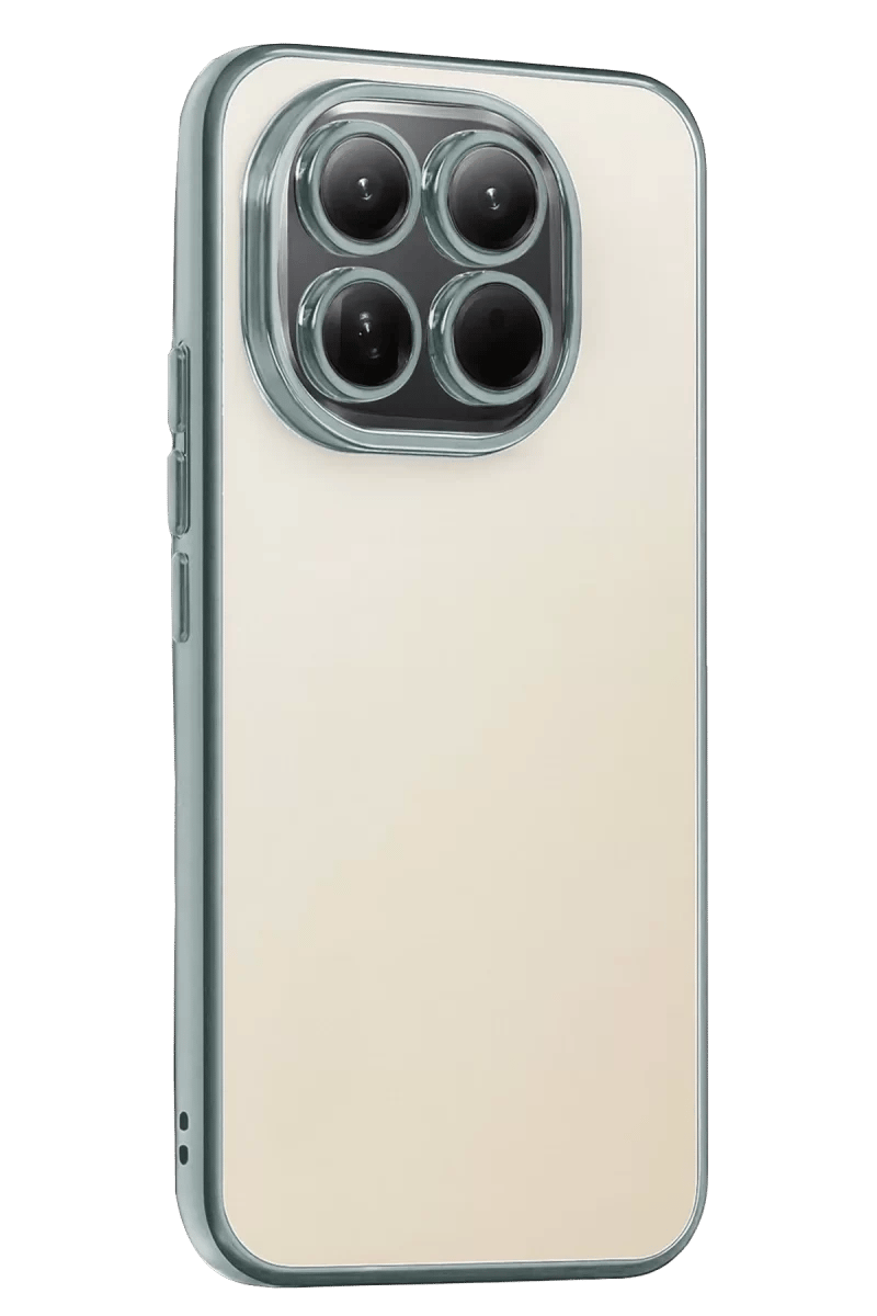 Xiaomi Mi 15 Lensli Silikon - Gümüş