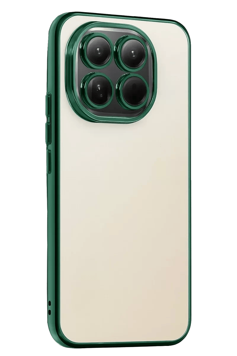 Xiaomi Mi 15 Lensli Silikon - Yeşil