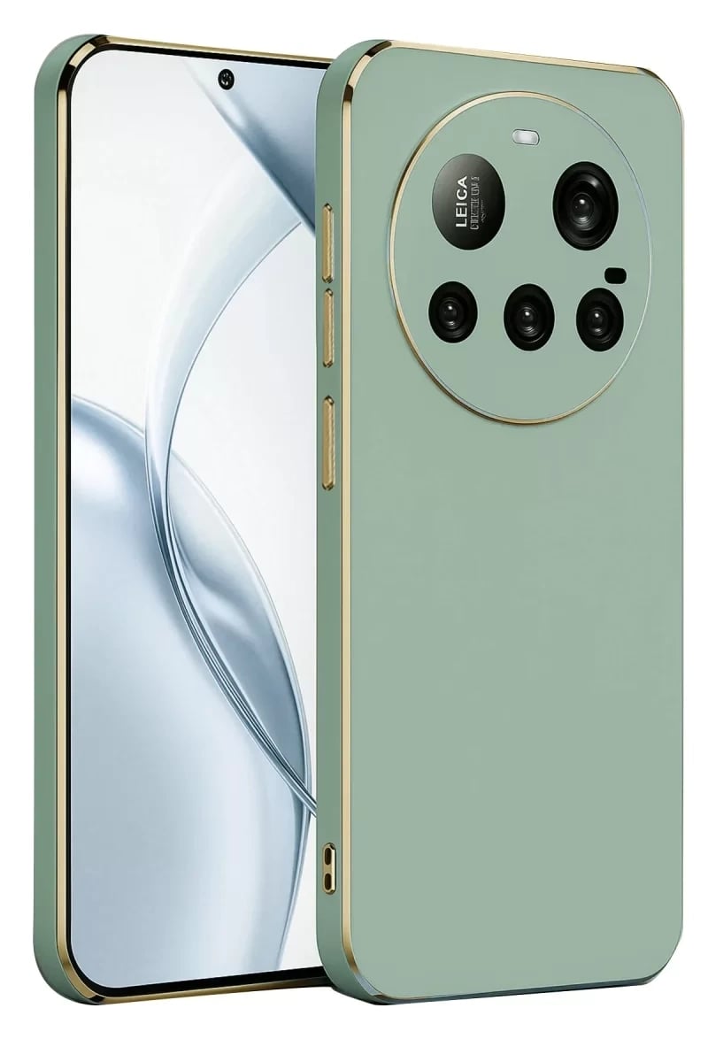 Xiaomi Mi 15 Ultra Kılıf Volet Silikon - Açık Yeşil