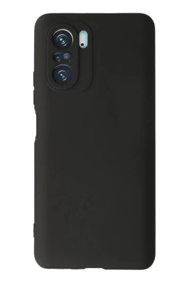 Xiaomi Poco F3 Kılıf First Silikon - Siyah