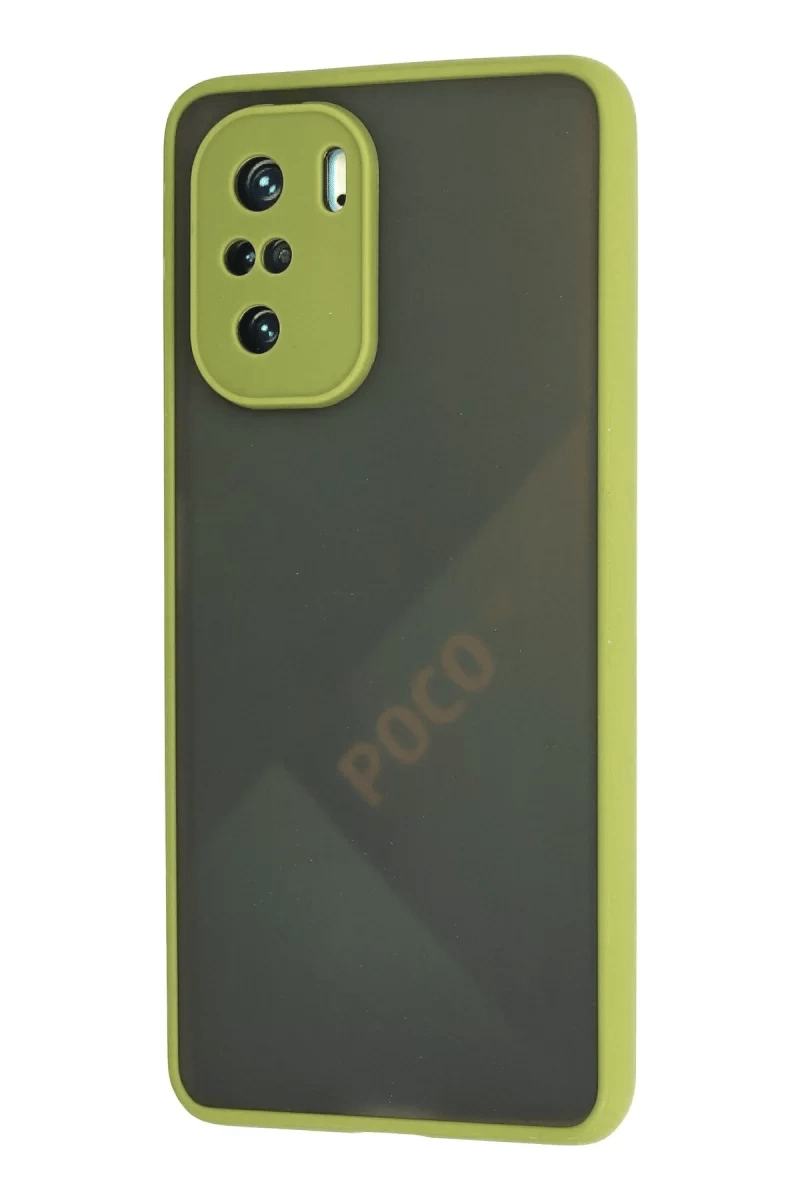 Xiaomi Poco F3 Kılıf Montreal Silikon Kapak - Açık Yeşil