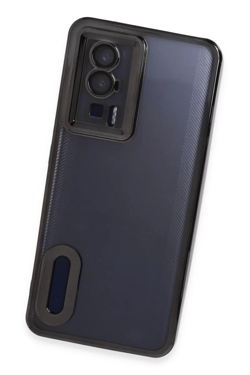 Xiaomi Poco F5 Pro Kılıf Slot Silikon - Siyah
