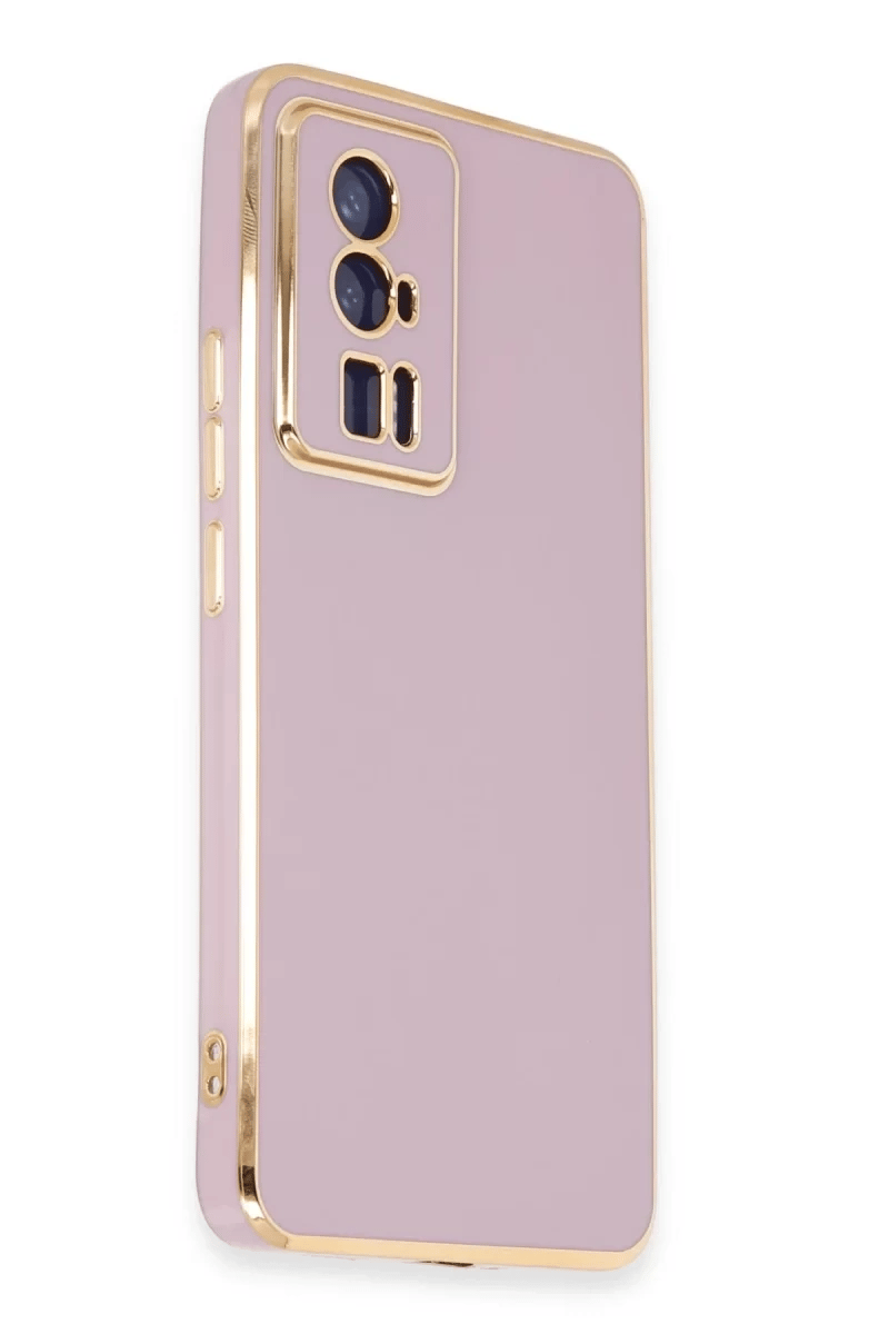 Xiaomi Poco F5 Pro Kılıf Volet Silikon - Mor