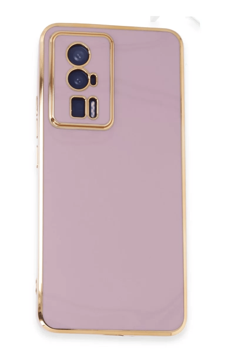 Xiaomi Poco F5 Pro Kılıf Volet Silikon - Mor