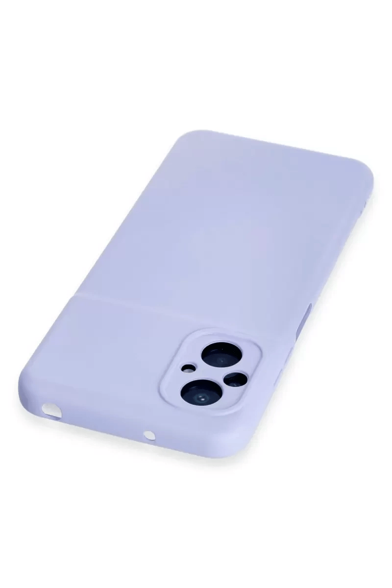 Xiaomi Poco M5 Kılıf Nano içi Kadife Silikon - Lila