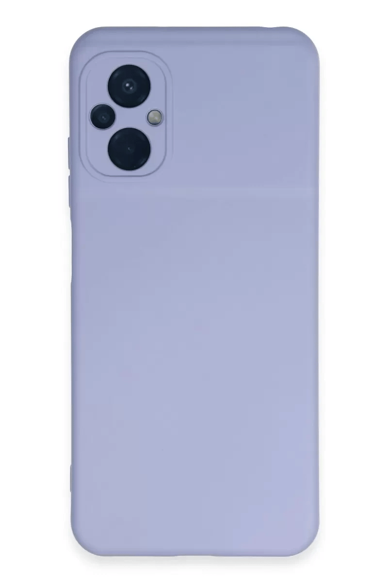 Xiaomi Poco M5 Kılıf Nano içi Kadife Silikon - Lila