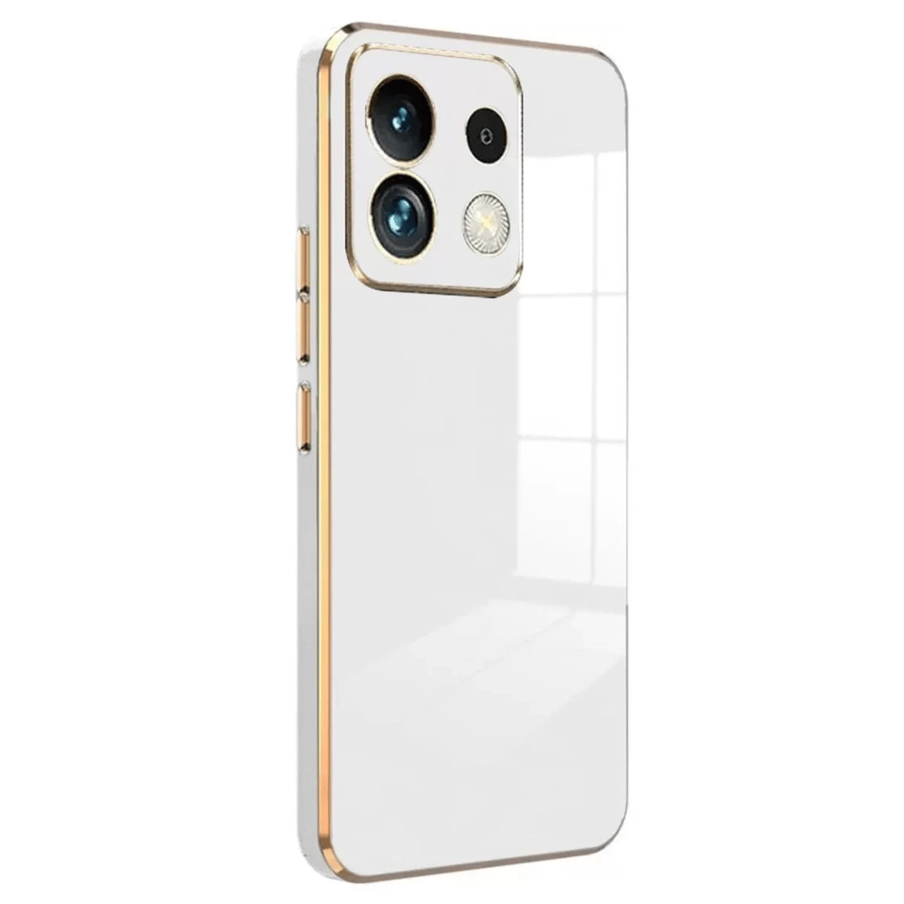 Xiaomi Poco M6 Pro 4G Kılıf Volet Silikon - Beyaz