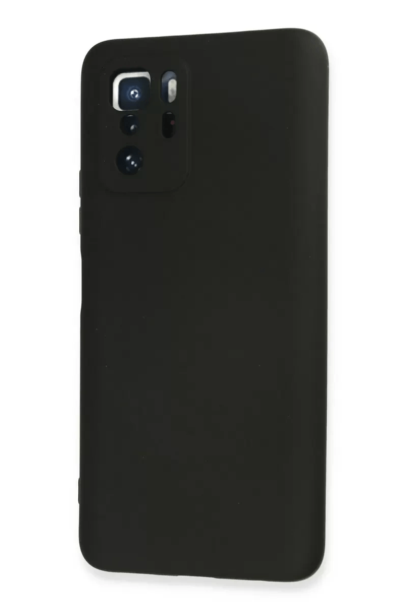 Xiaomi Poco X3 GT Kılıf Nano içi Kadife Silikon - Siyah