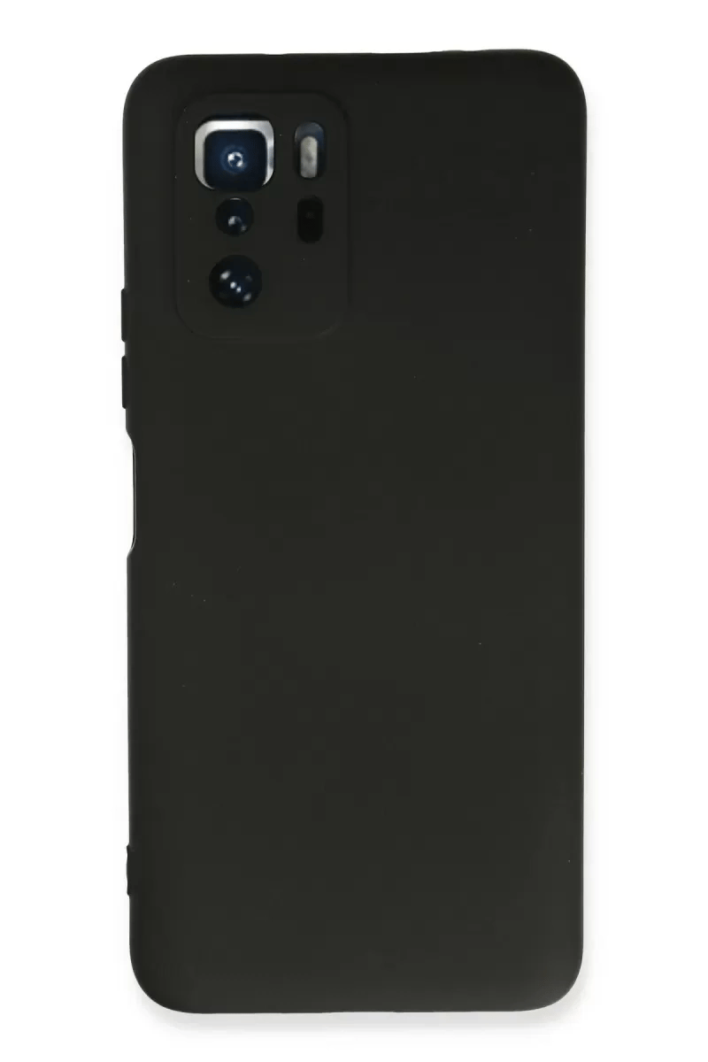 Xiaomi Poco X3 GT Kılıf Nano içi Kadife Silikon - Siyah