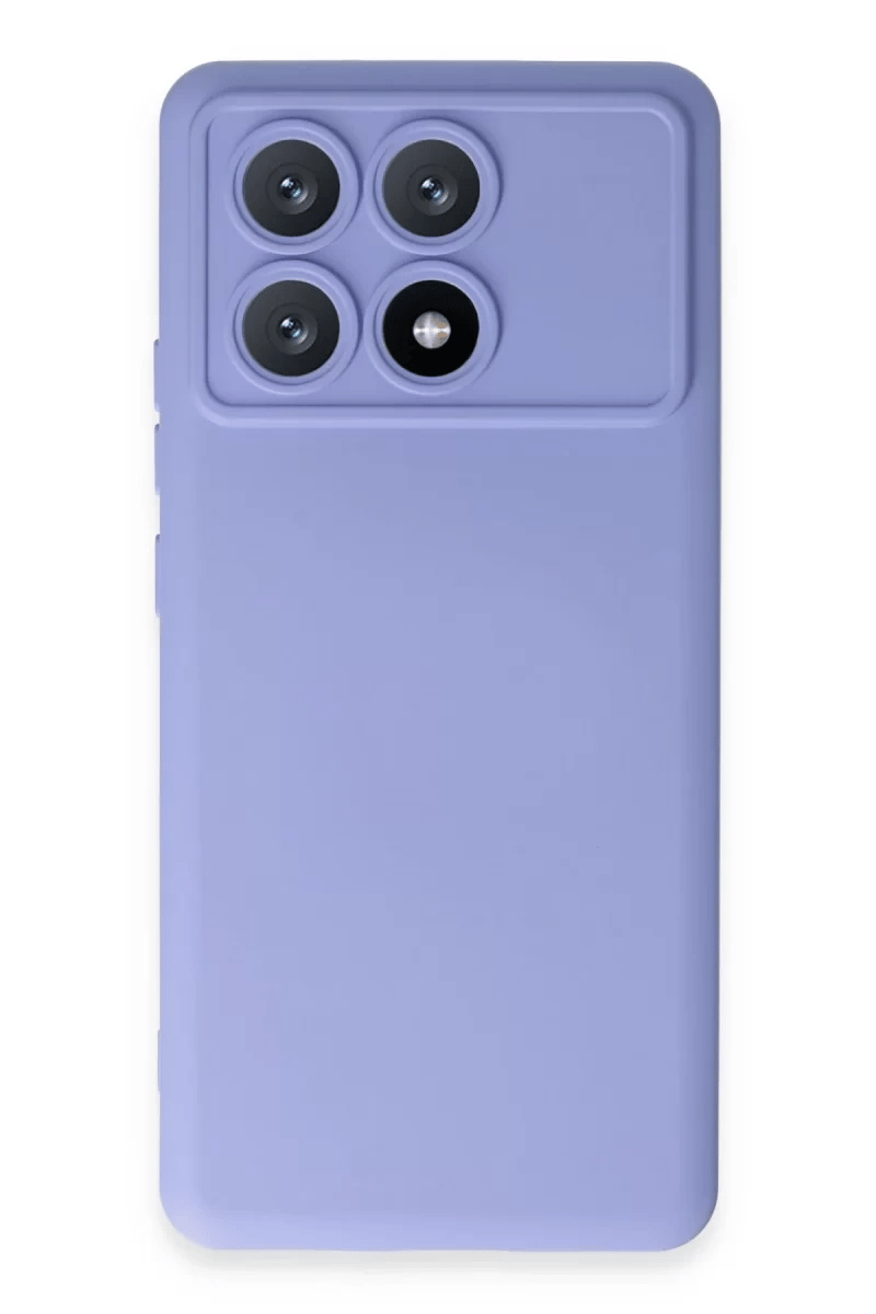 Xiaomi Poco X6 Pro Kılıf Nano içi Kadife Silikon - Lila