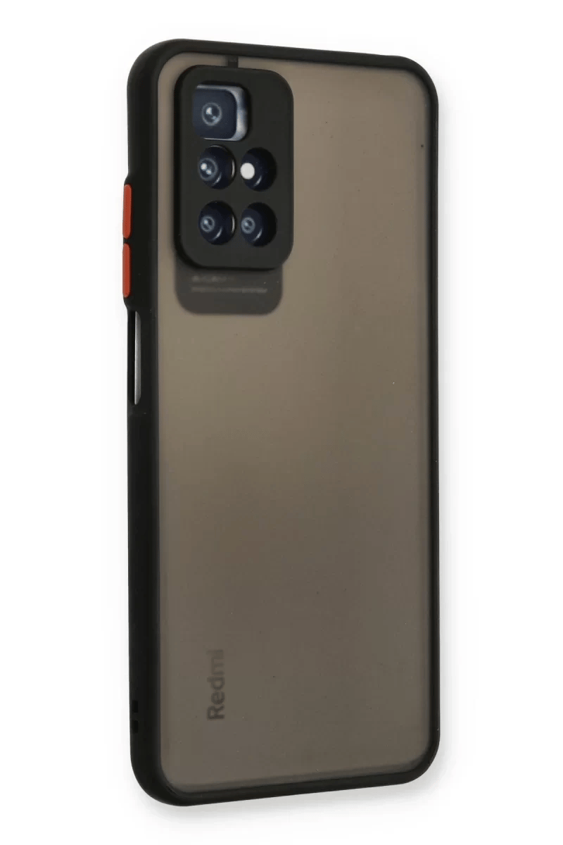 Xiaomi Redmi 10 2022 Kılıf Montreal Silikon Kapak - Siyah
