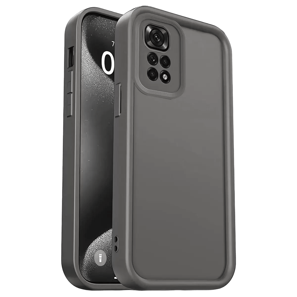 Xiaomi Redmi 10 2022 Kılıf Viera Silikon - Gri