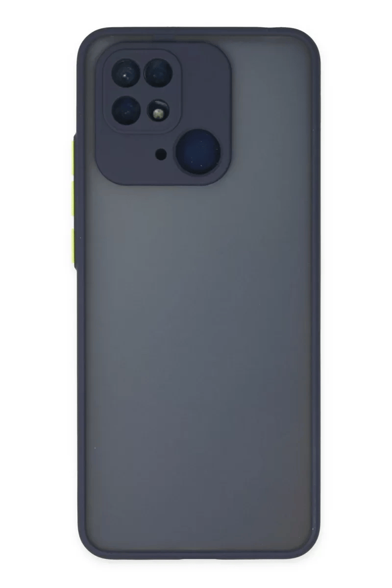 Xiaomi Redmi 10C Kılıf Montreal Silikon Kapak - Lacivert