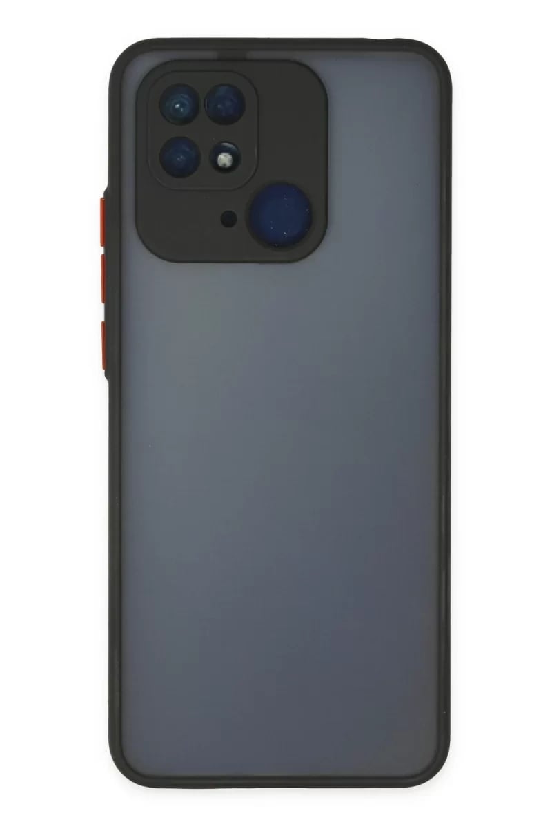 Xiaomi Redmi 10C Kılıf Montreal Silikon Kapak - Siyah