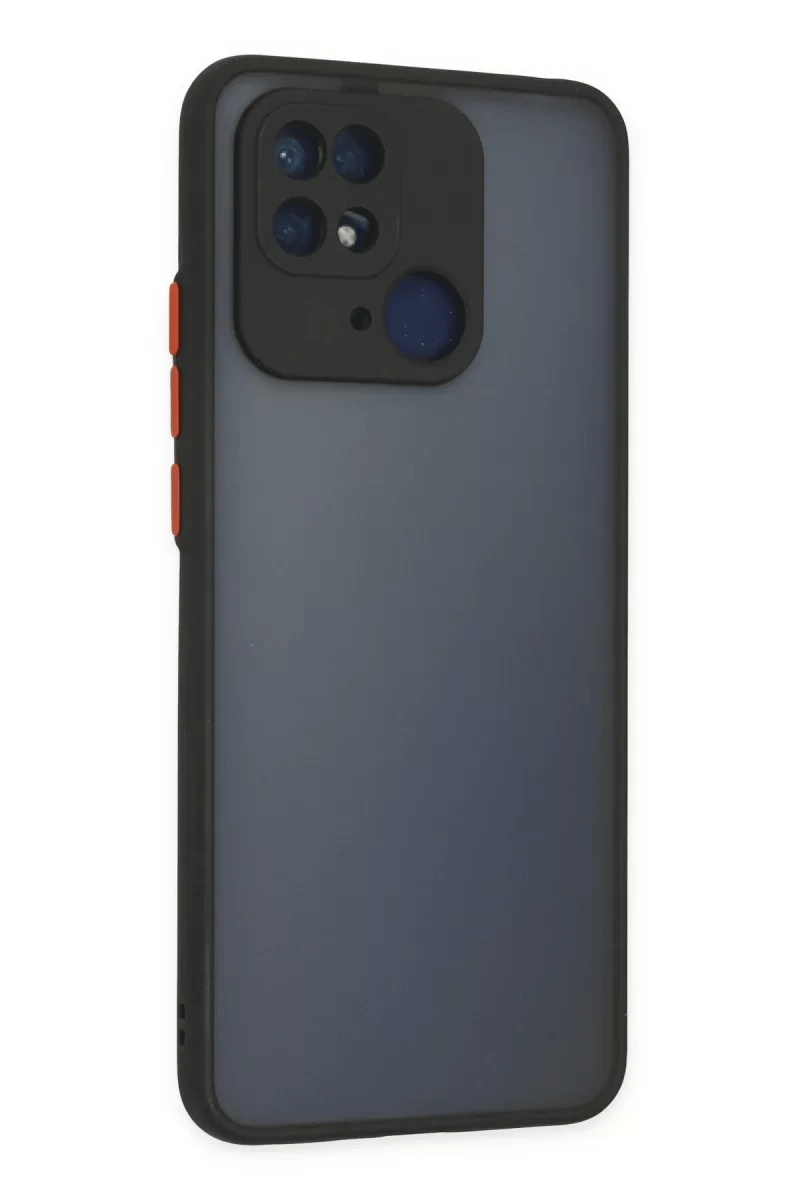 Xiaomi Redmi 10C Kılıf Montreal Silikon Kapak - Siyah
