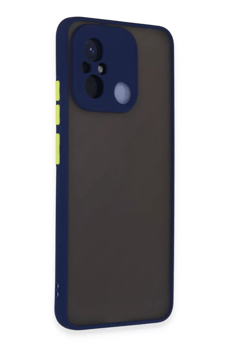 Xiaomi Redmi 12C Kılıf Montreal Silikon Kapak - Lacivert
