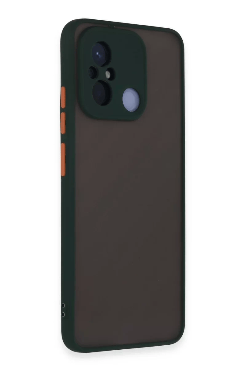 Xiaomi Redmi 12C Kılıf Montreal Silikon Kapak - Yeşil