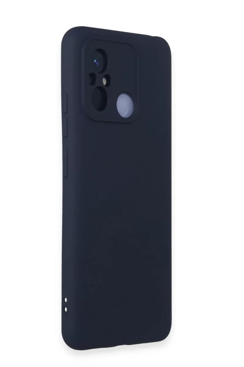 Xiaomi Redmi 12C Kılıf Nano içi Kadife Silikon - Lacivert