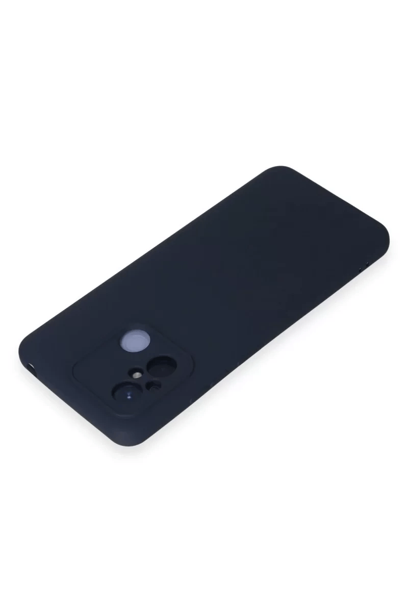 Xiaomi Redmi 12C Kılıf Nano içi Kadife Silikon - Lacivert