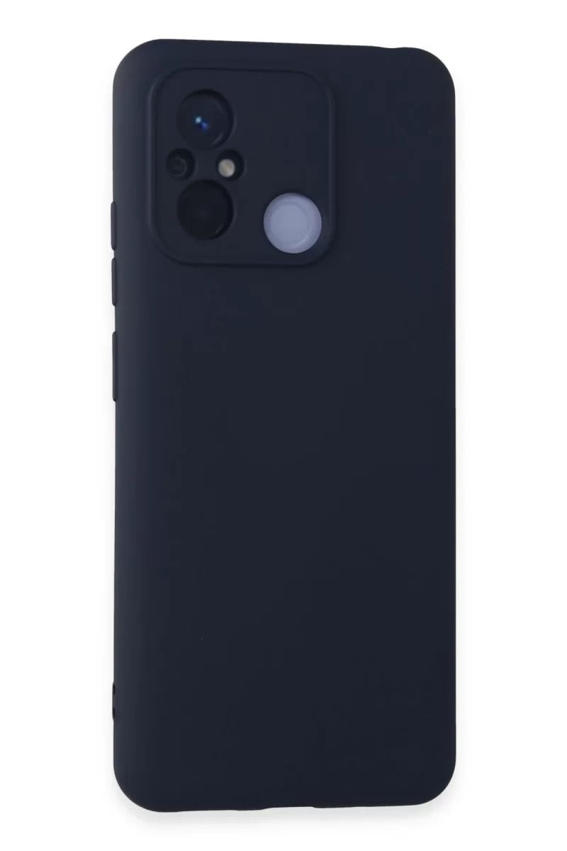 Xiaomi Redmi 12C Kılıf Nano içi Kadife Silikon - Lacivert