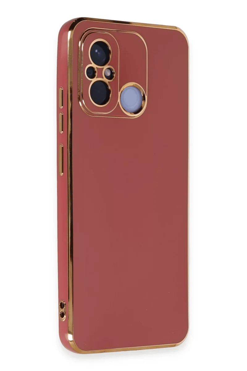 Xiaomi Redmi 12C Kılıf Volet Silikon - Kırmızı