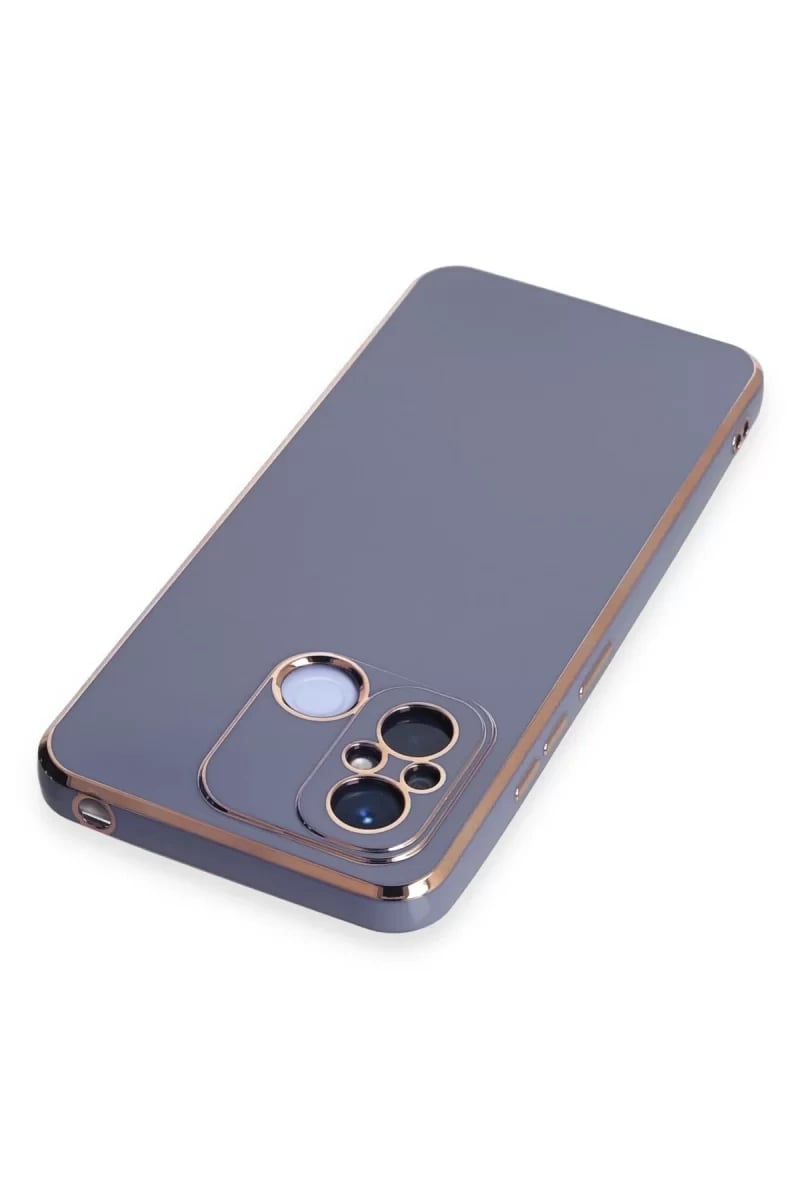Xiaomi Redmi 12C Kılıf Volet Silikon - Mavi