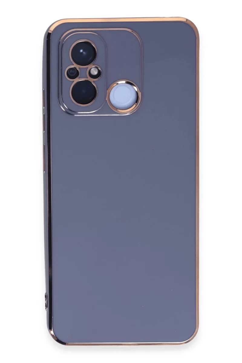 Xiaomi Redmi 12C Kılıf Volet Silikon - Mavi