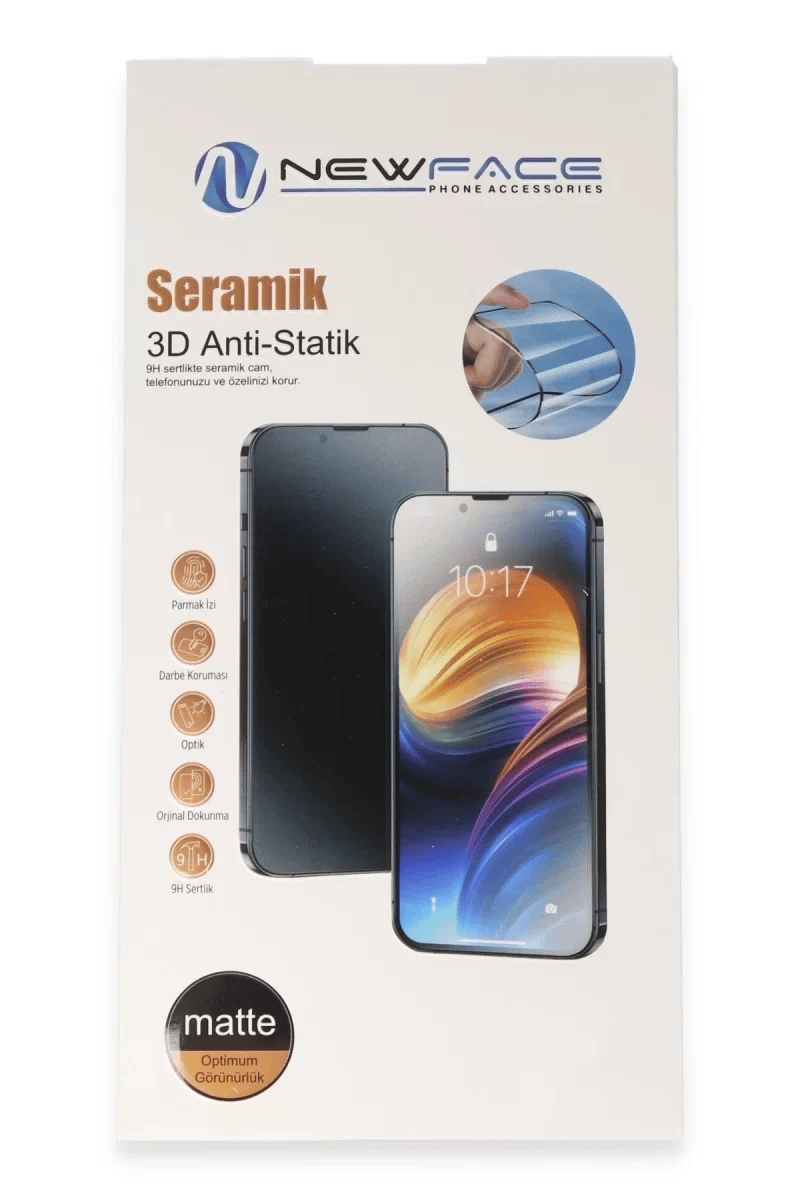 Xiaomi Redmi 13 4G 3D Antistatik Mat Seramik Nano Ekran Koruyucu