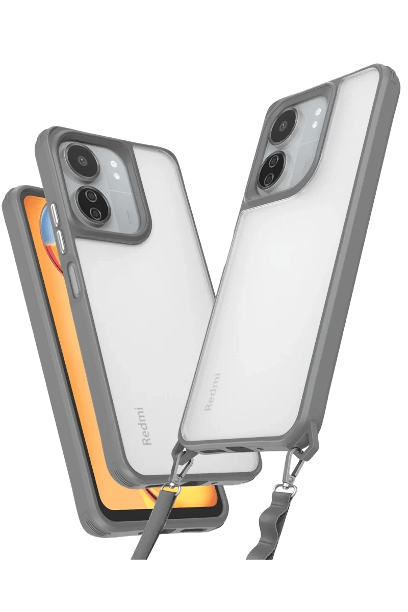 Xiaomi Redmi 13C Kılıf Penta Silikon Kılıf - Titan Gri