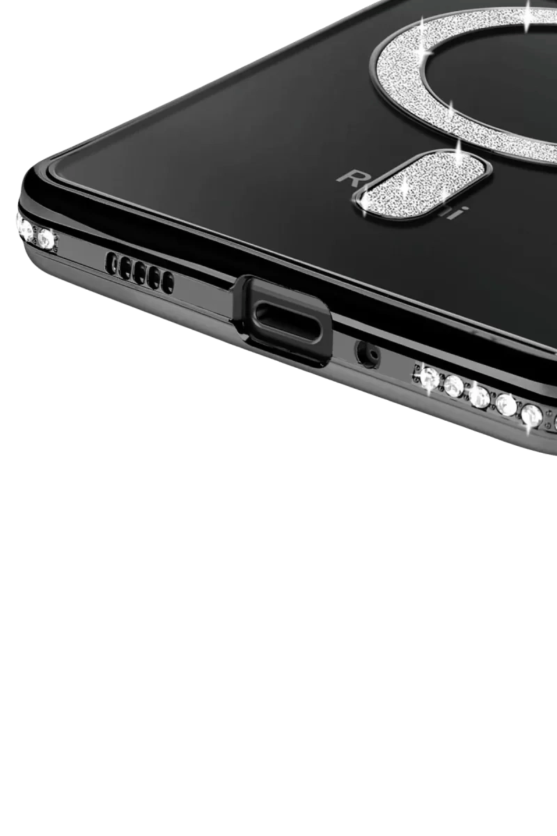 Xiaomi Redmi 14C Joke Simli Magneticsafe Kılıf - Siyah