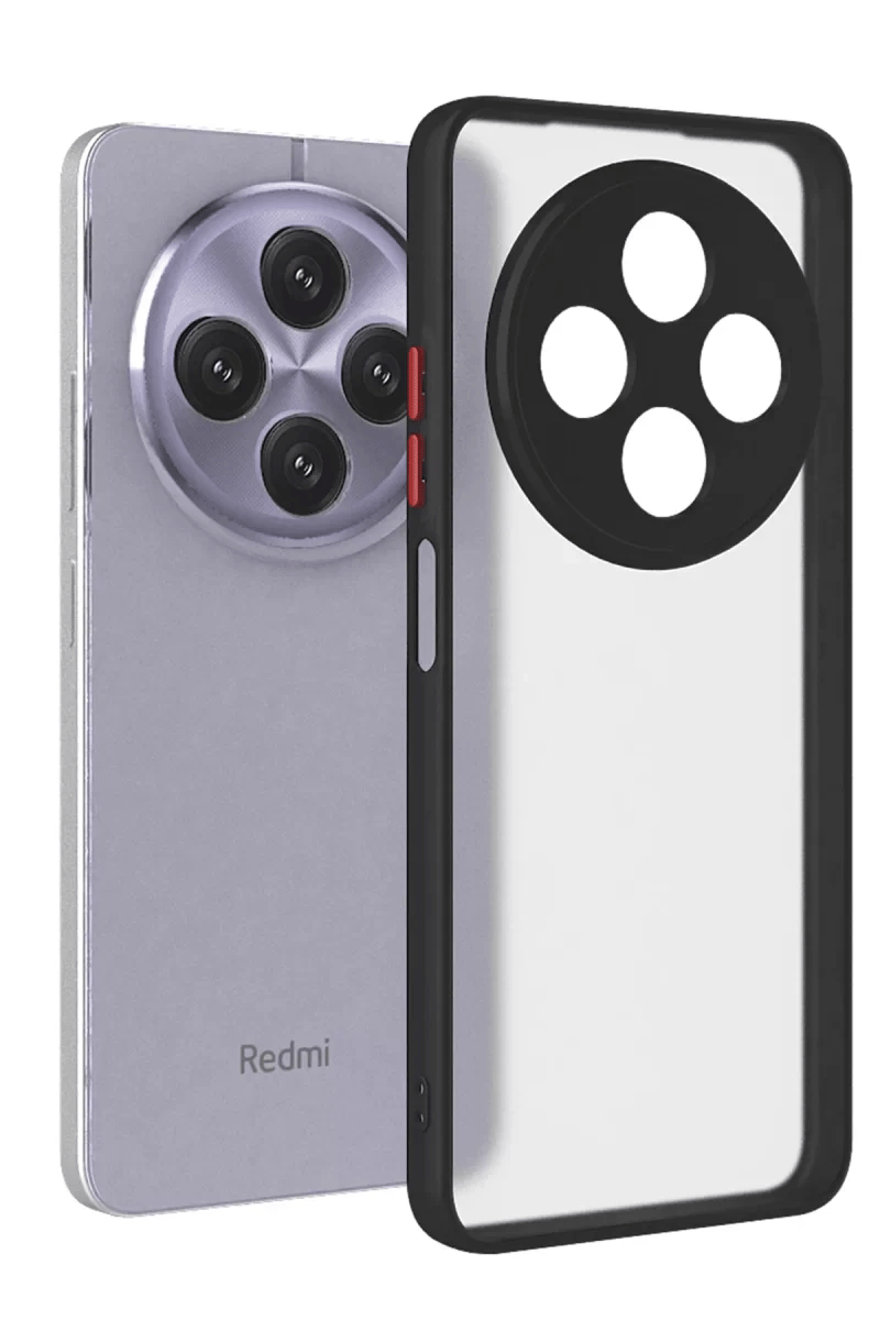 Xiaomi Redmi 14C Kılıf Montreal Silikon Kapak - Siyah