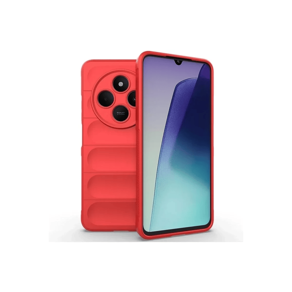 Xiaomi Redmi 14C Kılıf Optimum Silikon - Kırmızı