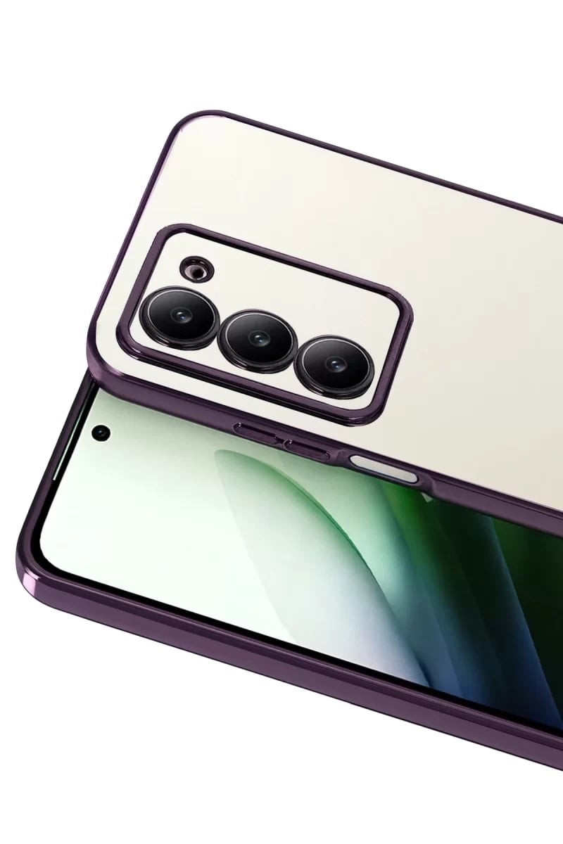 Xiaomi Redmi 15 4G Lensli Silikon - Mor