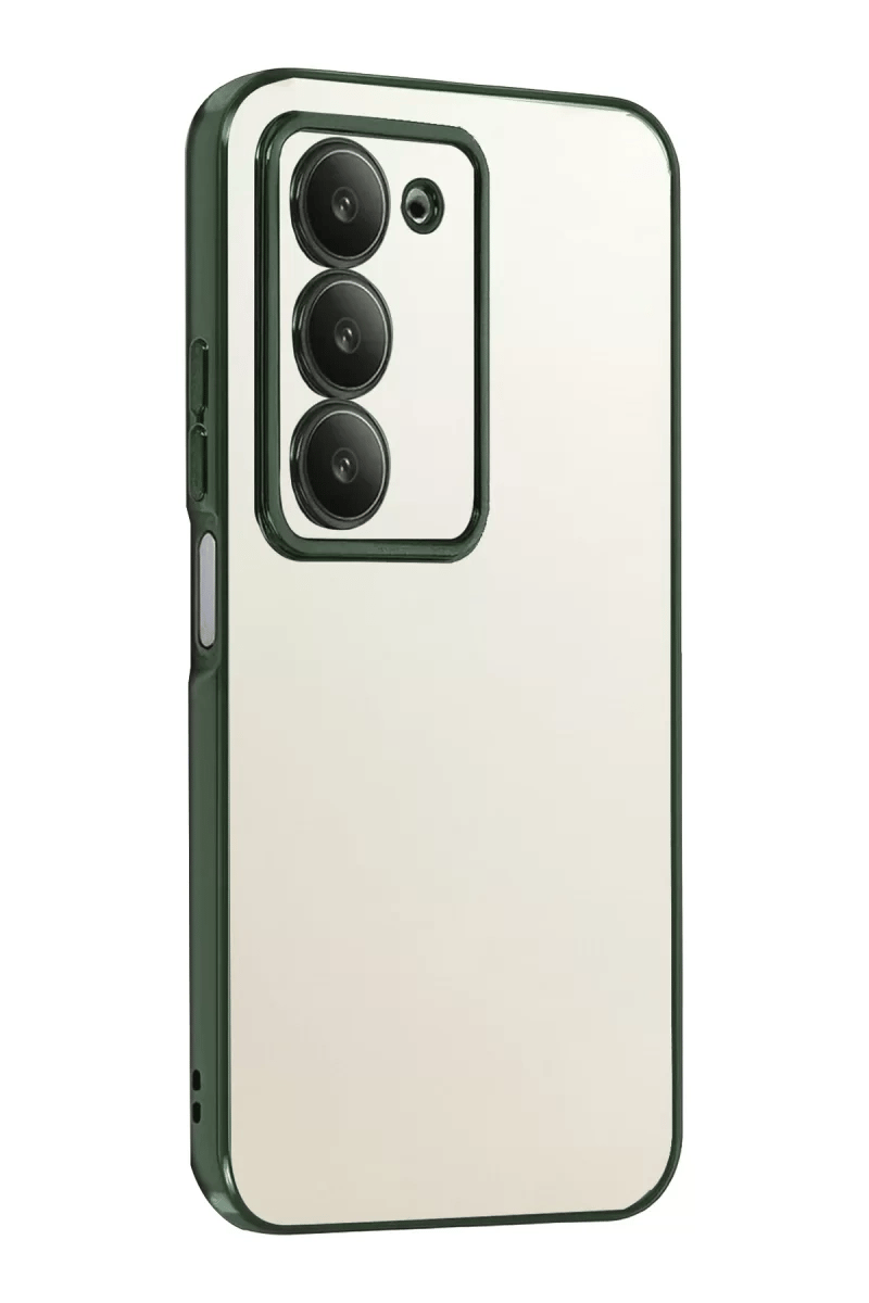 Xiaomi Redmi 15 4G Lensli Silikon - Yeşil