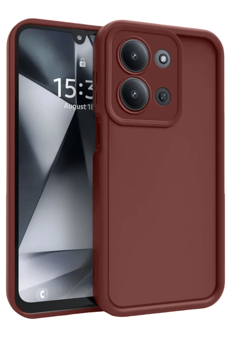 Xiaomi Redmi 15C 4G Viera Silikon - Bordo