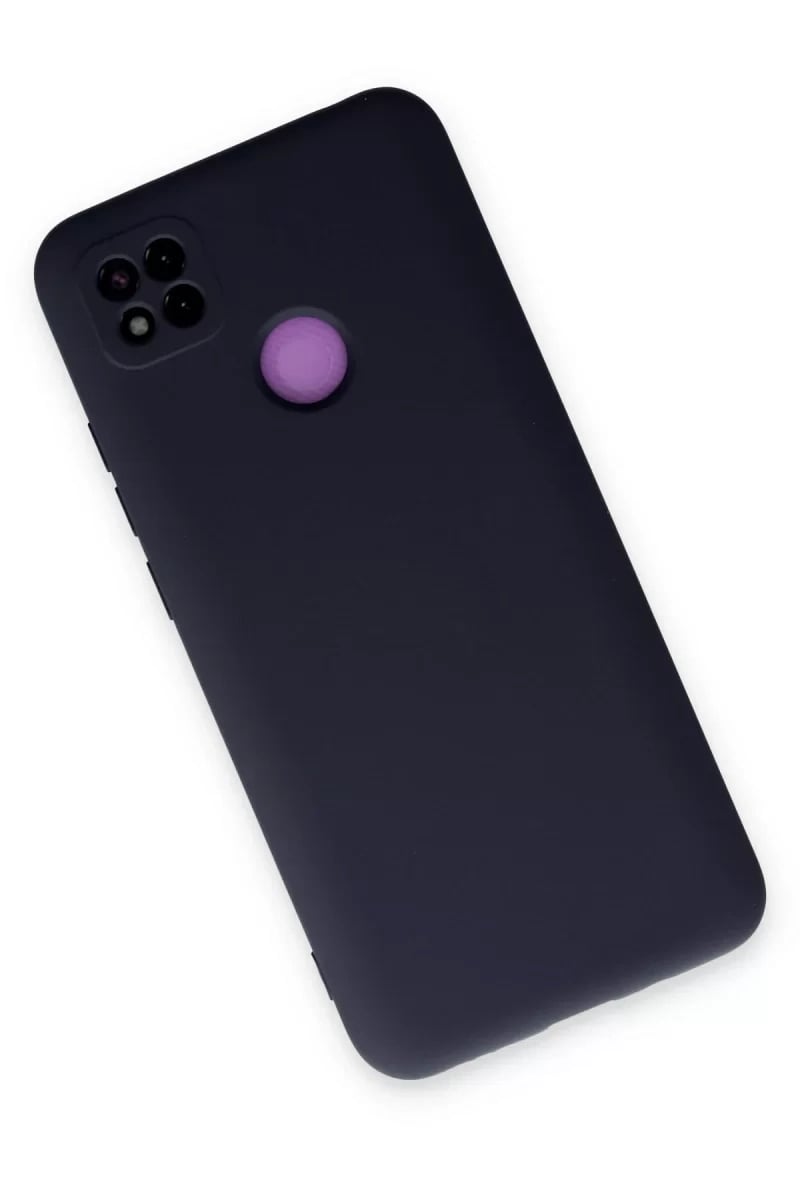 Xiaomi Redmi 9C Kılıf Nano içi Kadife Silikon - Lacivert