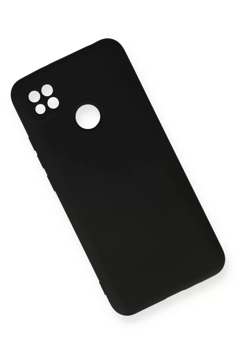 Xiaomi Redmi 9C Kılıf Nano içi Kadife Silikon - Siyah